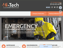 Tablet Screenshot of hitechcleaningservices.com